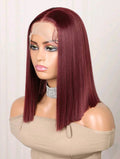 Miss Burgundy ( Human Blend) Bib